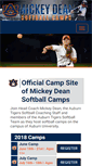 Mobile Screenshot of mickeydeancamps.com