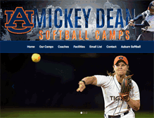 Tablet Screenshot of mickeydeancamps.com